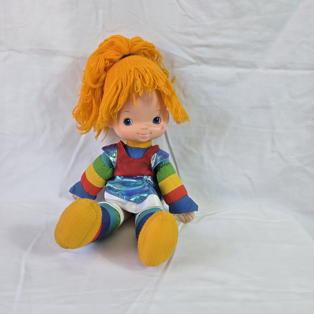 Rainbow Brite Mattel Hallmark Original‎ 1983 Vintage Large 19" Doll Collectible